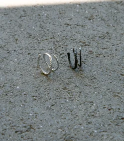 ZILVEREN PIERCING HEREN CREOOL VACHERON