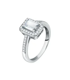 Zirkoon ring, Zilver 925 B-CLASSIC