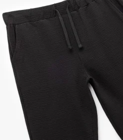 Zwarte Heren Joggingbroek met Zakdetails