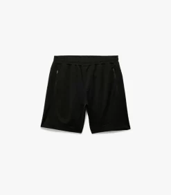 Zwarte Heren Sportshort met Zakdetail