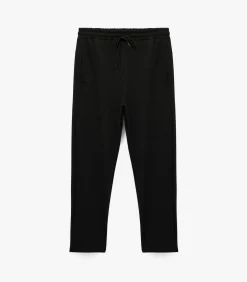 Zwarte Joggingbroek voor Heren met Elastische Taille en Zakdetail