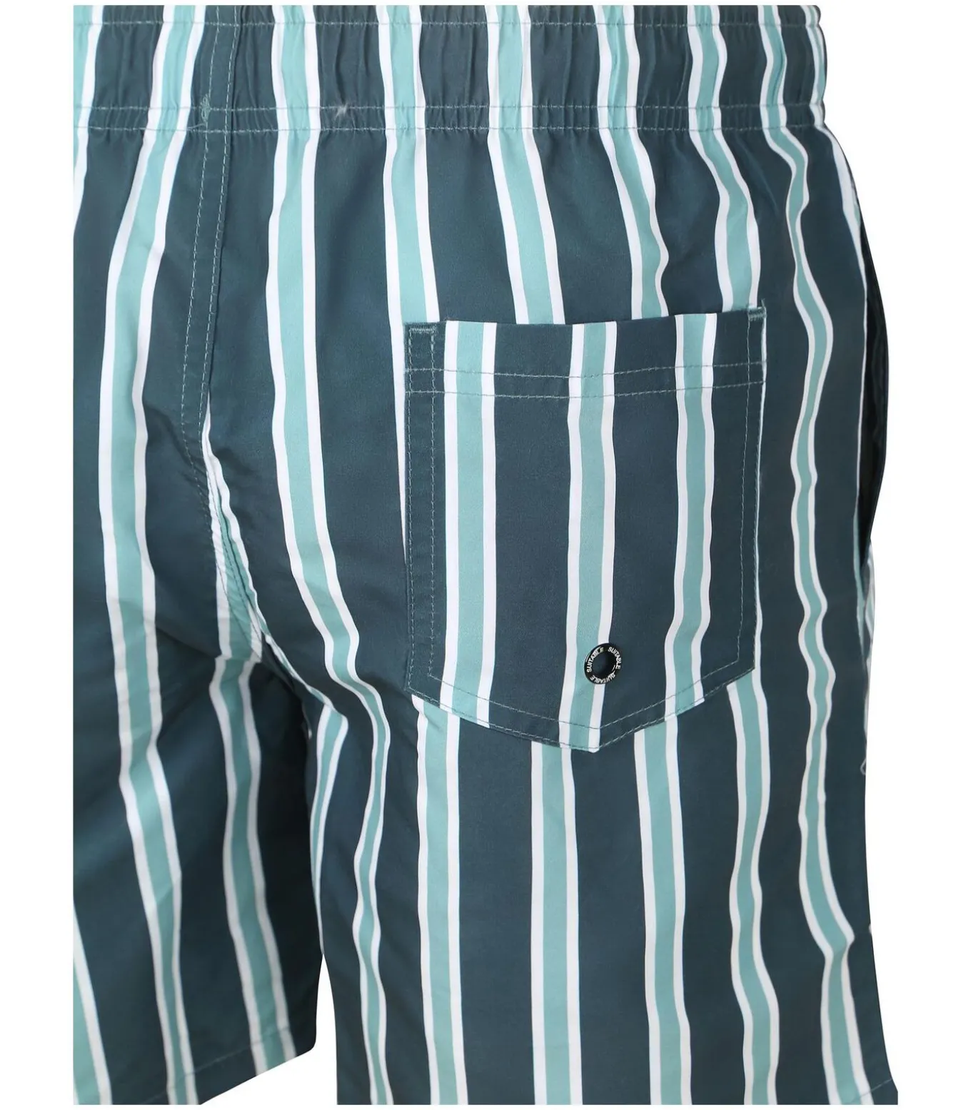 Zwembroek Stripe Groen