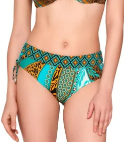 Zwembroekje met gerimpelde zijkanten JADE