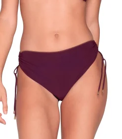 Zwemshortje met gerimpelde zijkanten BLUE SENSE