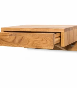 Zwevend Nachtkastje BO in eikenhout